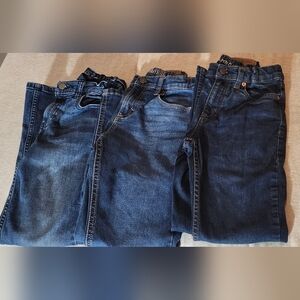 3 Pairs Dark Blue Boy Jeans